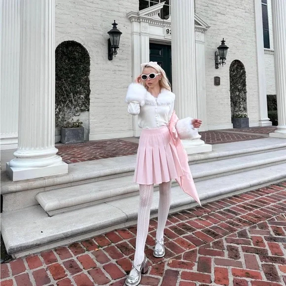 NWT Selkie castle pink ivy league skirt - Picture 2 of 8